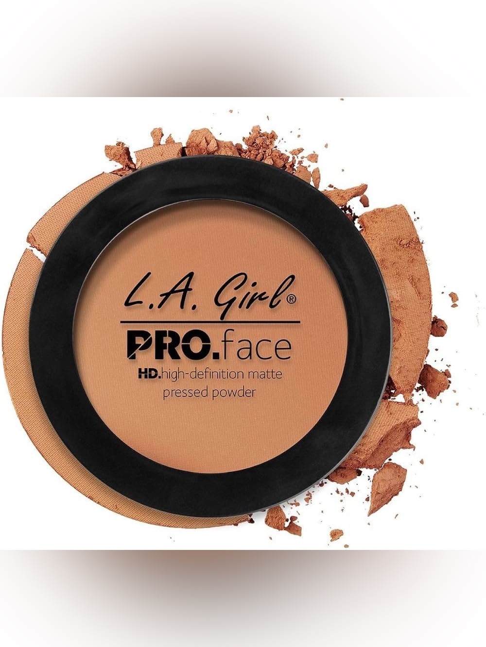 LA Girl PRO.face HD Matte Pressed Powder - Warm Tan Brown